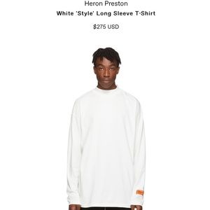 Heron Preston Mock neck shirt